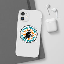 Charger l'image dans la galerie, Coque de téléphone transparente "Sign Power"