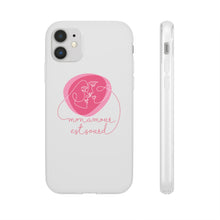 Charger l'image dans la galerie, Coque de téléphone transparente "Mon amour est sourd"