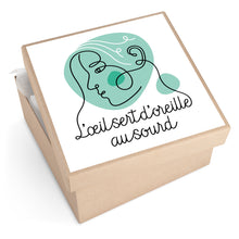 Charger l'image dans la galerie, Sticker "L'œil sert d'oreille au Sourd"