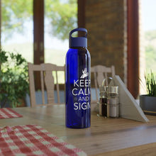 Charger l'image dans la galerie, Bouteille d'eau en tritan "Keep calm and sign" 2