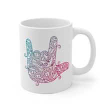 Charger l'image dans la galerie, Mug "I love you" en langue des signes 1