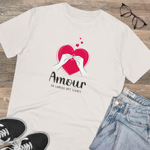 Charger l'image dans la galerie, T-shirt unisexe "Amour en langue des signes"