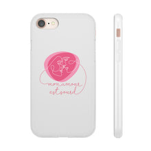 Charger l'image dans la galerie, Coque de téléphone transparente "Mon amour est sourd"