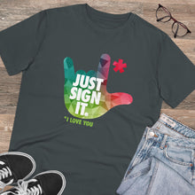Charger l'image dans la galerie, T-shirt unisexe - "Just Sign it" 2