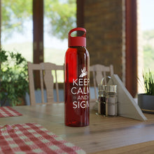 Charger l'image dans la galerie, Bouteille d'eau en tritan "Keep calm and sign" 2