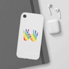 Charger l'image dans la galerie, Coque de téléphone transparente "Solidarité" en langue des signes