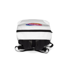 Charger l'image dans la galerie, Sac à dos blanc "Sourd mais pas muet" 1