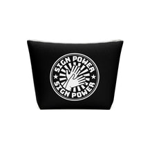 Charger l'image dans la galerie, Sac à cosmétiques "Sign Power" Noir