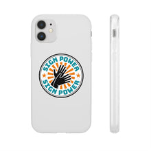 Charger l'image dans la galerie, Coque de téléphone transparente "Sign Power"
