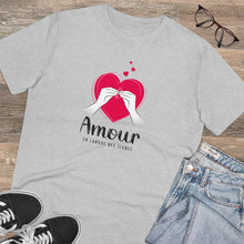 Charger l'image dans la galerie, T-shirt unisexe "Amour en langue des signes"