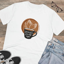 Charger l'image dans la galerie, T-shirt unisexe - "J'peux pas, j'ai café signe" 1