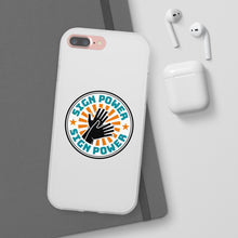 Charger l'image dans la galerie, Coque de téléphone transparente "Sign Power"