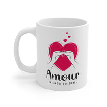 Charger l'image dans la galerie, Mug "Amour" en langue des signes