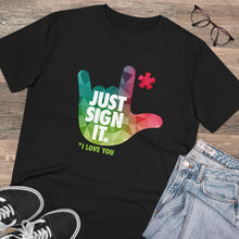 Charger l'image dans la galerie, T-shirt unisexe - "Just Sign it" 2