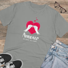 Charger l'image dans la galerie, T-shirt unisexe "Amour en langue des signes"