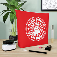 Charger l'image dans la galerie, Sac à cosmétiques "Sign Power" Rouge