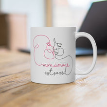 Charger l'image dans la galerie, Mug "Mon amour est sourd" 1