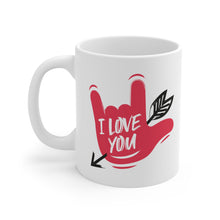 Charger l'image dans la galerie, Mug "I love you" en langue des signes 2