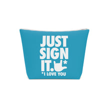 Charger l'image dans la galerie, Sac à cosmétiques "Just Sign it."