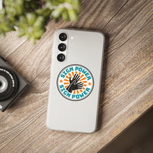 Charger l'image dans la galerie, Coque de téléphone transparente "Sign Power"