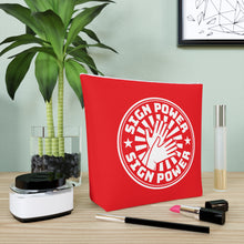 Charger l'image dans la galerie, Sac à cosmétiques "Sign Power" Rouge