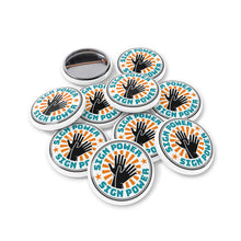 Charger l'image dans la galerie, Pin's "Sign Power" (10 pièces)