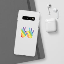 Charger l'image dans la galerie, Coque de téléphone transparente "Solidarité" en langue des signes