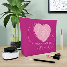 Charger l'image dans la galerie, Sac à cosmétiques "Mon amour est sourd" Rose