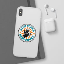 Charger l'image dans la galerie, Coque de téléphone transparente "Sign Power"