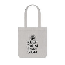 Charger l'image dans la galerie, Tote Bag "Keep calm and sign"
