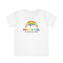 Charger l'image dans la galerie, T-shirt pour enfants "Arc-en-ciel en langue des signes"