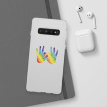 Charger l'image dans la galerie, Coque de téléphone transparente "Solidarité" en langue des signes