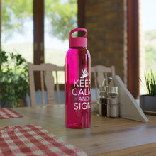 Charger l'image dans la galerie, Bouteille d'eau en tritan "Keep calm and sign" 2