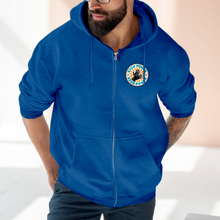 Charger l'image dans la galerie, Sweat à capuche unisexe zippé "Sign Power" 2