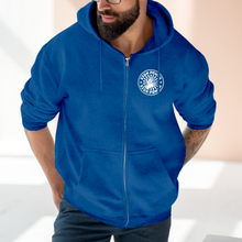 Charger l'image dans la galerie, Sweat à capuche unisexe zippé "Sign Power" 1