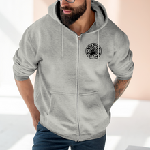 Charger l'image dans la galerie, Sweat à capuche unisexe zippé "Sign Power" 1