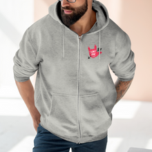 Charger l'image dans la galerie, Sweat à capuche unisexe zippé "I love you" en langue des signes