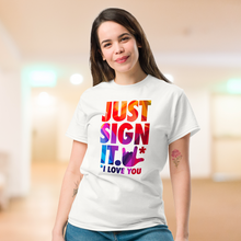 Charger l'image dans la galerie, T-shirt unisexe "Just Sign it" 1