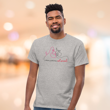 Charger l'image dans la galerie, T-shirt unisexe "Mon amour est sourd" 1