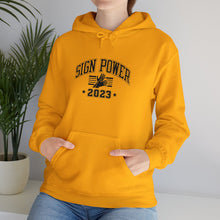 Charger l&#39;image dans la galerie, Sweat à capuche unisexe &quot;Sign Power&quot;
