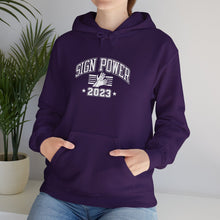 Charger l&#39;image dans la galerie, Sweat à capuche unisexe &quot;Sign Power&quot;
