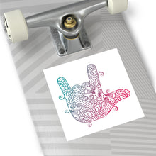 Charger l&#39;image dans la galerie, Sticker &quot;I love you&quot; en langue des signes 2
