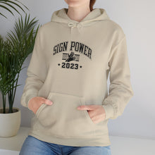 Charger l&#39;image dans la galerie, Sweat à capuche unisexe &quot;Sign Power&quot;
