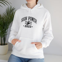 Charger l&#39;image dans la galerie, Sweat à capuche unisexe &quot;Sign Power&quot;
