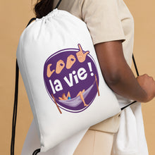 Charger l'image dans la galerie, Sac à cordon "Cool la vie !"
