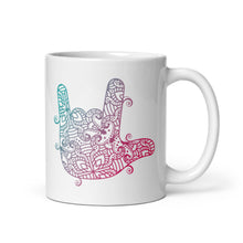 Charger l'image dans la galerie, Mug "I love you" en langue de signes
